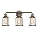 Designers Fountain Anson Light Bath Bar Satin Copper Bronze 91303-SCB. Fixed Price $94.99.