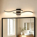 Black Curved Bathroom Vanity Light Fixture Over Mirror, 31.5 Inch Modern Led .... Fixed Price $86.35.