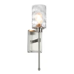 Glass Wall Sconce Modern Lighting Bathroom Vanity Brushed Nickel. Fixed Price $51.99.