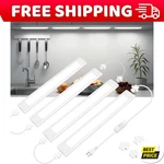 Under Cabinet Lighting Plug In, Pcs 14 Inch Linkable Ultra Bright Led Ba. Fixed Price $33.69.