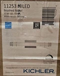Kichler 11253NILED Korona 24-3/4"W Integrated Bath Bar Brushed Nickel. Fixed Price $159.99.