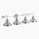 Kohler Hauksbee Four-light Sconce 32288-SC04-CPL In Polished Chrome. Fixed Price $599.99.