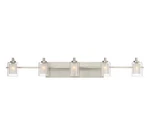 James Allan MVBF3174BN Vermillion 5 Light 42"W Bathroom Vanity. Fixed Price $300.00.