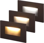 Leonlite 3CCT 120V Led Step Lights, Dimmable 4.72 Inch, Oil-rubbed Bronze. Fixed Price $59.60.