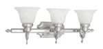 Livex Lighting 1283-91 French Regency Bathroom Vanity Brushed Nickel. Fixed Price $319.96.