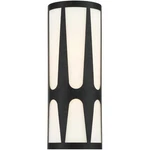 Crystorama ROY-802-BK Led Royston Bath Sconce Wall Light In Black. Fixed Price $228.00.