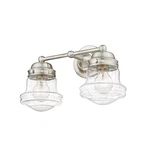 Z-lite Vaughn Light Vanity In Brushed Nickel/clear Seedy 736-2V-BN. Fixed Price $84.99.