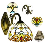 Tiffany Style Wall Sconce Stained Glass Light Home Fixture Mounted Lamp New. Fixed Price $54.94.