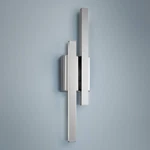 Elan Idril Chrome 22 1/4" High 2-LIGHT Led Wall Sconce. Fixed Price $439.99.