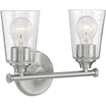Nuvo Lighting 60/7182 Bransel Bathroom Vanity Brushed Nickel. Fixed Price $103.99.