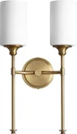Quorum International 5309-2 Celeste Light 10-3/4"W Bathroom Brass. Fixed Price $132.00.