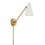 Sylvia 9" Wall Sconce In Natural Brass. Fixed Price $234.99.