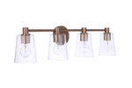 Craftmade 126334 Emilio Light 33"W Vanity - Brass. Fixed Price $186.00.