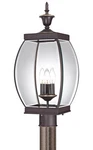 Quoizel Oasis 22" High Bronze Finish Outdoor Post Light. Fixed Price $287.99.