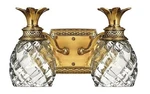 Hinkley Lighting Plantation Bath Wall Light, Burnished Brass - 5312BB. Fixed Price $189.00.