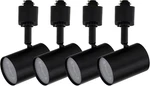 Black 4-PIECE Set Amped Collection Led Track Head Lights East Grove Home Bn. Fixed Price $54.00.