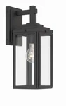 Crystorama Lighting Group BYR-80101 Byron 14" Tall Wall Sconce Black. Fixed Price $248.00.