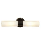 Oil Rubbed Bronze By Access From The Cobalt Collection: Two Light Wall Fixture. Fixed Price $33.00.