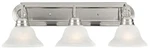 Design House 517383 Millbridge Light 27"W Vanity - Nickel. Fixed Price $95.37.