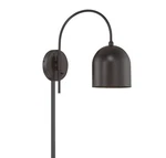 Meridian M90045 Light 13" Tall Plug-in Wall Sconce Bronze. Fixed Price $226.00.