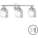 Dainolite Lighting VLA-213W-PC-CLR Vallora Bathroom Vanity Polished Chrome. Fixed Price $226.00.