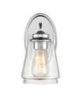 Millennium 2461-CH 10" Tall Wall Sconce With Clear Glass Shade. Fixed Price $40.00.