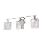 Bonlicht Wall Sconce With Crystal DROPS,3 Light Modern Bathroom Vanity Ove. Fixed Price $121.96.