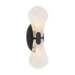 Savoy House 9-3607-2 Bancroft Light 16" Tall Led Wall Sconce Black. Fixed Price $120.00.