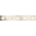 Progress Lighting 5-LIGHT Polished Chrome Bath Vanity. Fixed Price $24.95.