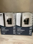 2PK Hampton Bay Evangeline 4.5 In. 1-LIGHT Modern Bronze Indoor Wall Sconce. Fixed Price $14.99.