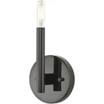 Livex Lighting 51171-46 Copenhagen Wall Sconce Black Chrome. Fixed Price $41.98.