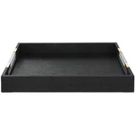 Uttermost 18059 Wessex Black Faux Shagreen With Acrylic And Brass Tray. Fixed Price $285.60.