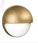 Ms Wall Light. Surface Mount Step Lite Brass Finish. Fixed Price $68.72.