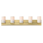 Maxim 10285 Lateral Light 36"W Vanity - Brass. Fixed Price $190.40.