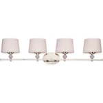 Maxim Lighting Rondo 4-LIGHT Bath Vanity Polished Nickel 12764WTPN. Fixed Price $254.40.