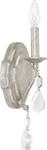 Capital Lighting 1616AS-CR Blakely K9 Crystal Wall Sconce, 1-LIGHT 60 Watt, 1.... Fixed Price $131.28.