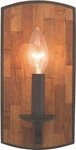 Lansdale Farmhouse Wall Sconce-iron And Wood Design. Fixed Price $705.00.