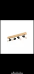 Eglo 98114A Kingswood Light 25"W Fixed Rail Ceiling Fixture - Brown. Fixed Price $59.99.