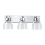 Golden Lighting 0314-BA3 Clr Remy 7"W Vanity Chrome. Fixed Price $249.99.