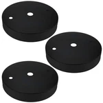 Quluxe 4 Inches Light Canopy Kit, Vintage Chandelier Ceiling Plate With Black. Fixed Price $19.99.