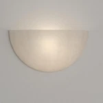 Millennium Lighting White Alabaster Sleek And Unique Wall Sconce 10-INCHES. Fixed Price $25.00.