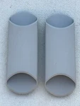Lot Of 2 Pieces Preowned Avenue Lighting Outdoor Wall Sconces AV9895-SLV. Fixed Price $155.40.