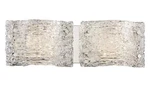 George Kovacs P5282-077-L Forest Ice Chrome Led Bathroom Vanity Light. Fixed Price $149.00.