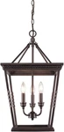 Golden Lighting 4214-3P Eb Davenport Foyer Caged, Etruscan Bronze. Fixed Price $327.11.