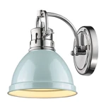 Golden Lighting 3602-BA1-CH Sea Foam Duncan Single 9"H Bathroom Sconce. Fixed Price $109.99.