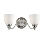 Livex Lighting 13672 Chrome Somerville 2-LIGHT Bathroom Vanity. Fixed Price $125.96.