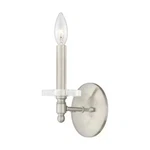 Livex Lighting 42701-91 Bancroft Brushed Nickel Wall Sconce. Fixed Price $104.90.