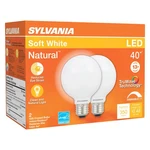 Sylvania 40765 Warm White 350 Lm. Medium Screw Base G25 Led Light Bulb 4.5W. Fixed Price $13.00.