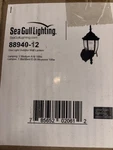 Generation Lighting 88940-12 Bakersville Outdoor Black. Fixed Price $49.99.