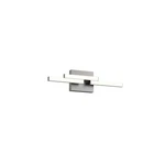 Kuzco Anello Minor 18" Led Vanity, Nickel/frosted Acrylic Diffuser VL52718-BN. Fixed Price $258.00.